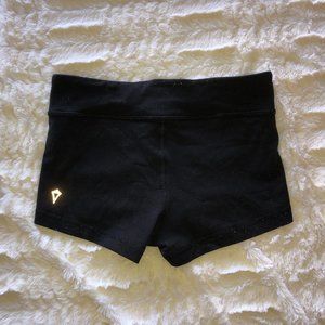 Ivivva black rhythmic shorts